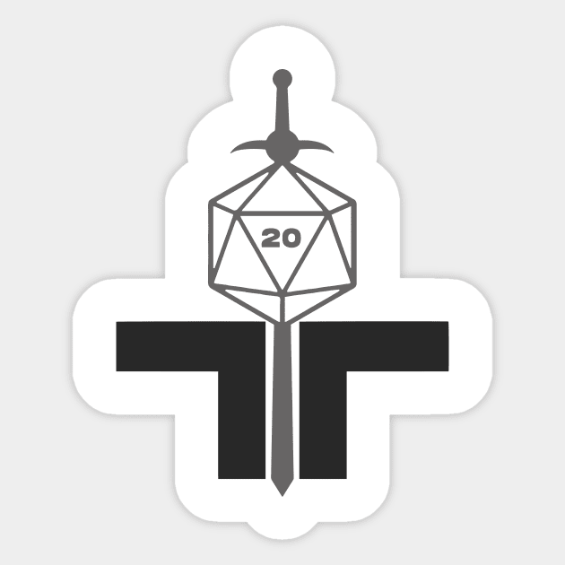 TTRPG Community large logo Sticker by TTRPG Community